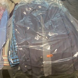 Peter millar men dress shirt. Always dry cleaned.